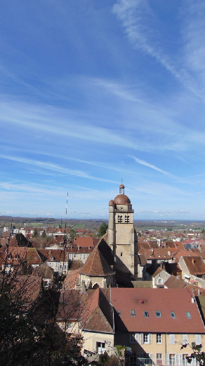 Photo portrait de la Collégiale de Poligny Via Temporis | Visite guidée | Collégiale de Poligny